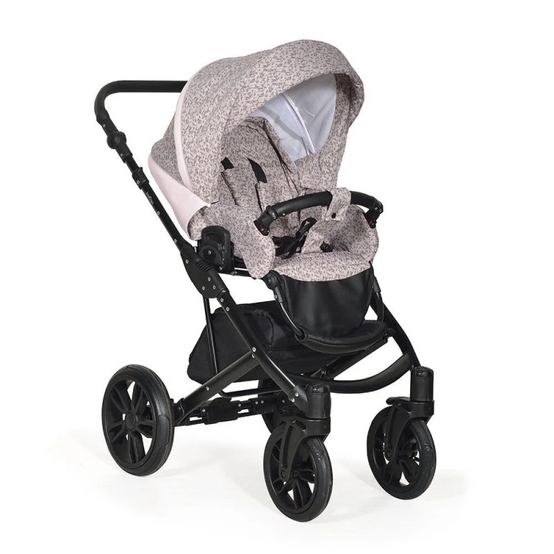 Бебешка количка Baby Giggle, Mio, 2в1, 04 Розов